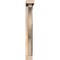 Ekena Millwork Funston Block Smooth Bracket w/ Offset Brace, Douglas Fir, 3 1/2"W x 16"D x 28"H BKT0402X16X28FST05SDF - alternate 2
